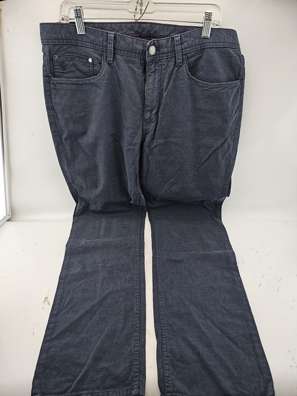 English Laundry Men's Bootcut Jeans in Dark Slate Blue